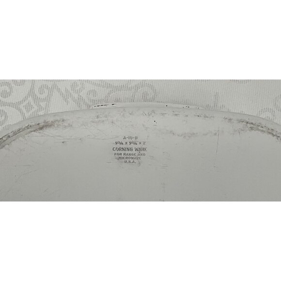 Vintage Corning Ware Le Romarin A-10-B Casserole Dish With Handles - Picture 6 of 7